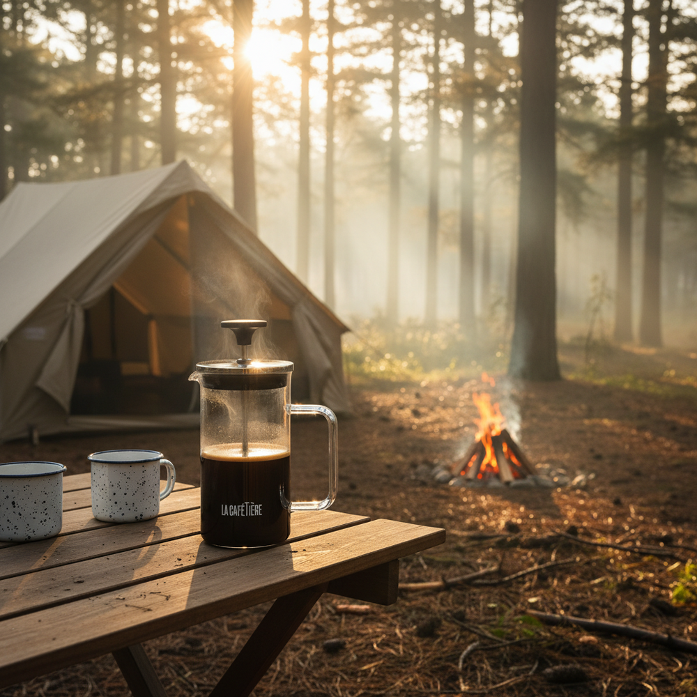 Cafetière La Cafetière - Presse a café - en verre - 350 ml - 3 tasses