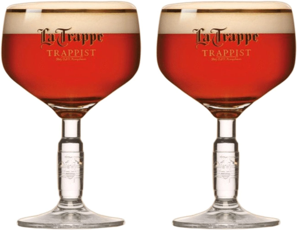 Ensemble de verres à bière La Trappe - Bokaal - 250 ml - 2 pièces