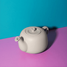 Théière La Cafetière - Théière en faïence- Classic Latte - 1,2 L