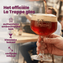 Ensemble de verres à bière La Trappe - Bokaal - 250 ml - 2 pièces