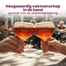 Ensemble de verres à bière La Trappe - Bokaal - 250 ml - 2 pièces