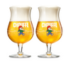 Ensemble de verres à bière La Chouffe - en verre - 250 ml - 2 pièces