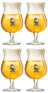 Ensemble de verres a biere La Chouffe - Verres a biere - 330 ml - 4 pièces