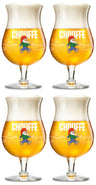 Ensemble de verres a biere La Chouffe - Verres a biere - 330 ml - 4 pièces