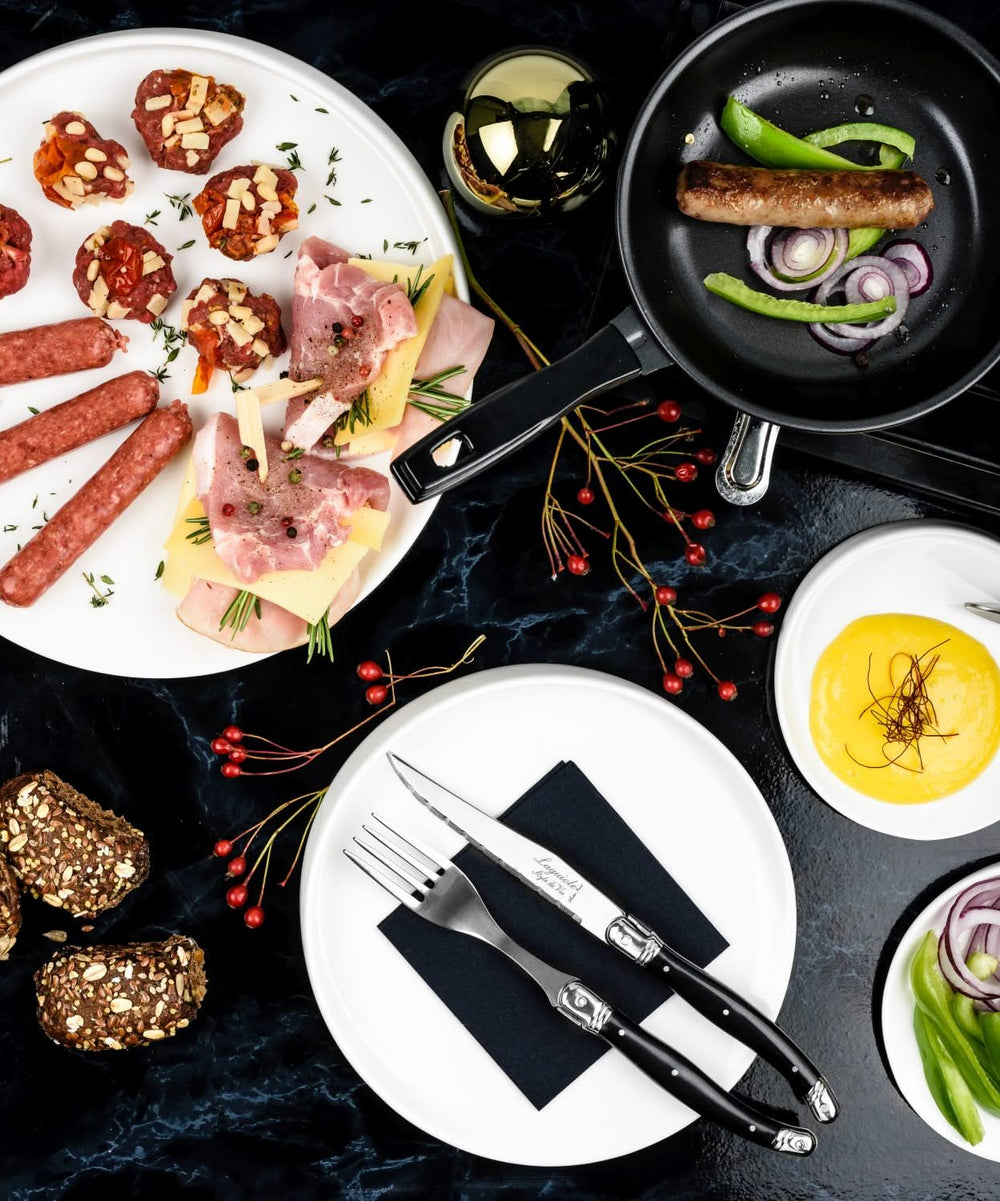 Set de couteaux a steak Laguiole - Ligne Premium - 24 cm - 6 pièces