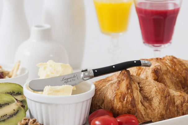 Set de couteaux à beurre Laguiole Style de Vie - Couteau à beurre - 4 pièces