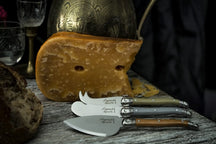 Set de couteaux à fromage Laguiole Style de Vie - Coffret - Trésor - 3 pièces