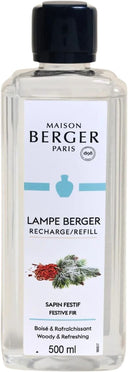 Recharge Maison Berger - pour brûle-parfum - Sapin Festif - 500 ml