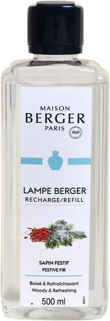 Recharge Maison Berger - pour brûle-parfum - Sapin Festif - 500 ml