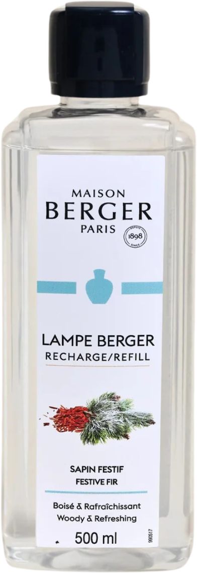 Recharge Maison Berger - pour brûle-parfum - Sapin Festif - 500 ml