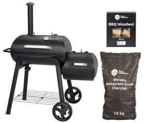 Landmann Smoker Vinson 200 Starterset - BBQ Smoker Rookoven Set