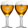 Ensemble de verres a bière Leffe - Calice a bière - Leffe - 330 ml - 2 pieces