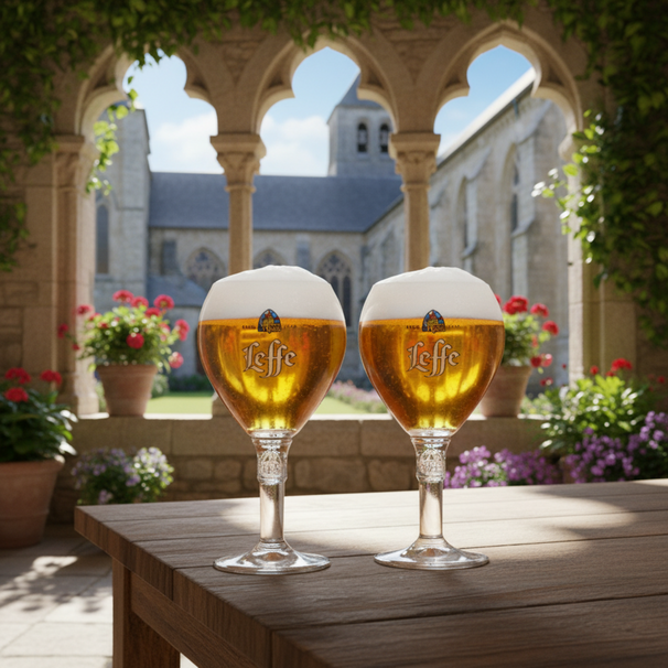 Set de verres à bière Leffe - Coffret - Bierkenner - 250-330ml - 6 pièces