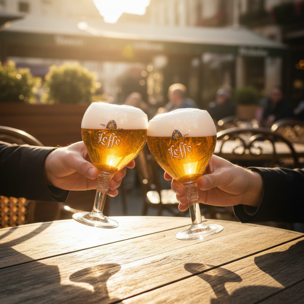 Ensemble de verres a bière Leffe - 250 ml - 4 pièces