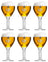 Ensemble de verres a bière Leffe - calice - Leffe - 250 ml - 6 pièces