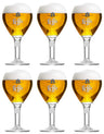 Ensemble de verres a bière Leffe - calice - Leffe - 250 ml - 6 pièces