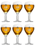 Ensemble de verres a bière Leffe - Verres calice - Leffe - 330 ml - 6 pièces