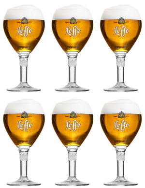 Ensemble de verres a bière Leffe - Verres calice - Leffe - 330 ml - 6 pièces