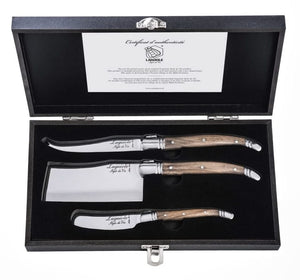 Set de couteaux à fromage Laguiole Style De Vie - Luxury Line - 3 pièces