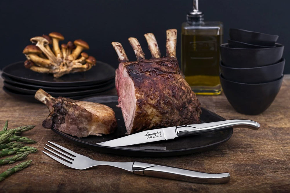 Ensemble de couteaux Laguiole - Couteaux à steak - Lame100mm - 6 pièces