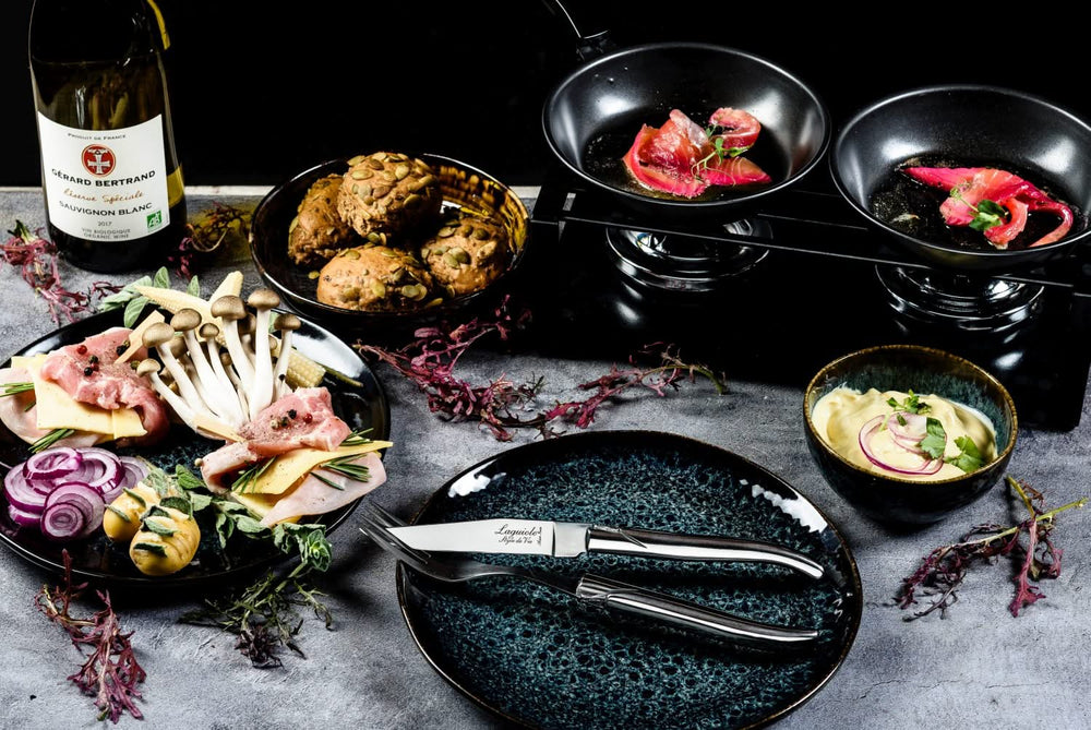 Ensemble de couteaux Laguiole - Couteaux à steak - Lame100mm - 6 pièces