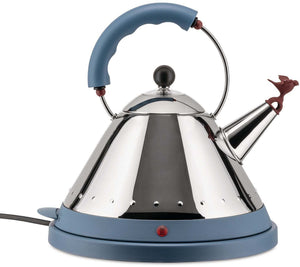 Bouilloire électrique Alessi MG32 RVS / Bleu - 1,5 litre - 2000 W - Michael Graves - MG32 AZ