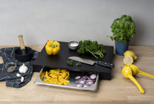 Planche à découper Continenta avec 3 tiroirs en inox - Duracore - 48 x 33cm