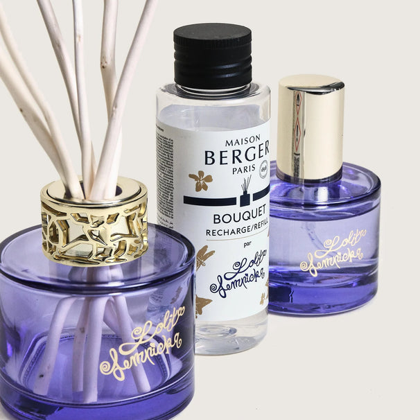 Set de parfum Maison Berger - Bâtons+spray - LolitaLempicka - 80/50ml - 3 pièces