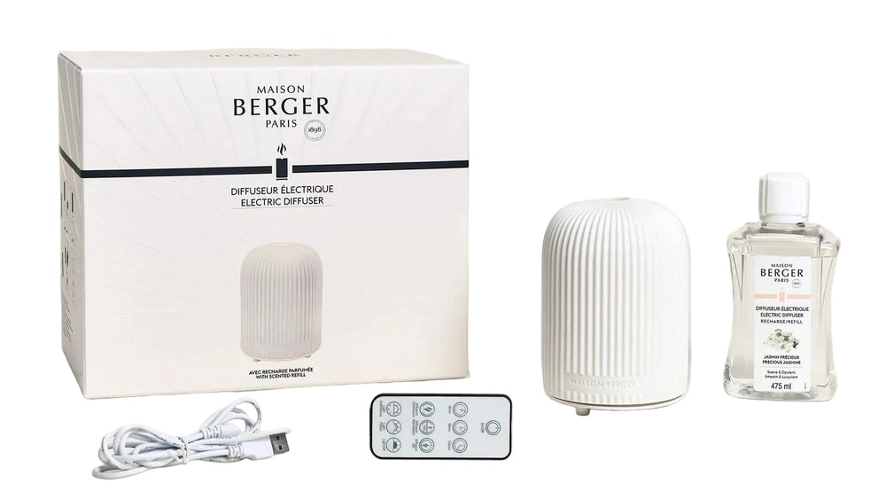 Ensemble de diffuseurs Maison Berger - Dome - PreciousJasmine - 475ml - 4 pieces
