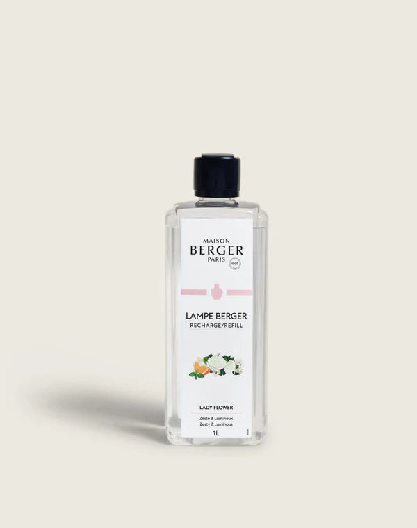 Recharge Maison Berger - Pour lampe à parfum - Lady Flower - 1 L