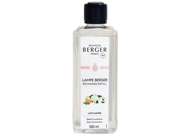 Recharge Maison Berger - Pour lampe à parfum - Lady Flower - 500 ml