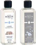 Set de recharges Maison Berger - Lampe - So Neutral+Cotton Caress - 2x500 ml