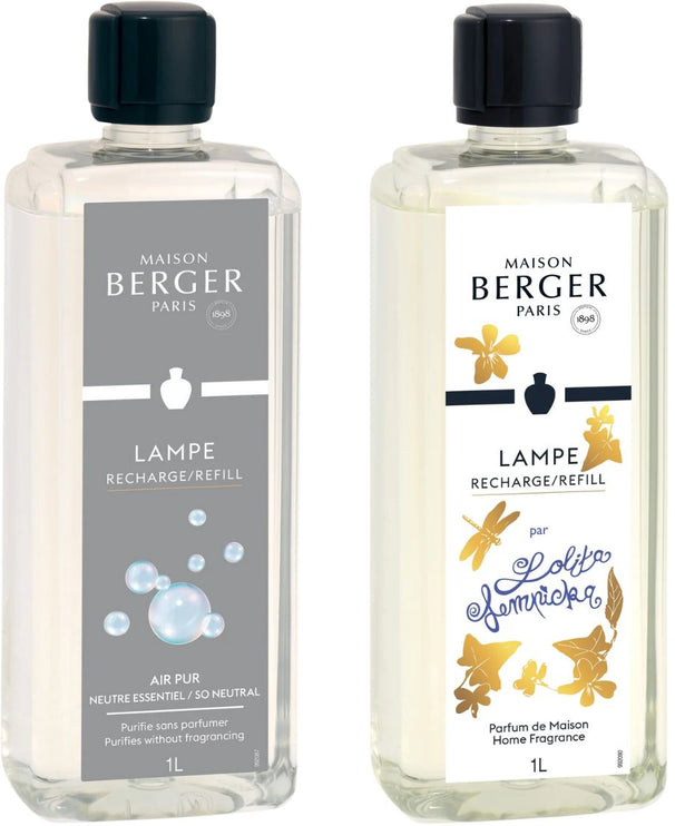 Recharge parfum Maison Berger - So Neutral + Lolita Lempicka - 2x1 L - 2 pieces