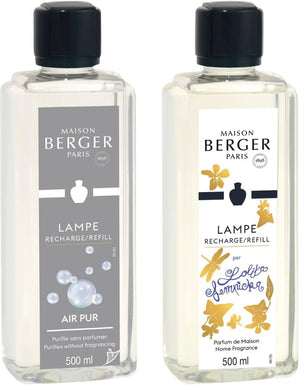 Set de recharge Maison Berger - brûleur de parfum - Lolita Lempicka - 2 x 500 ml