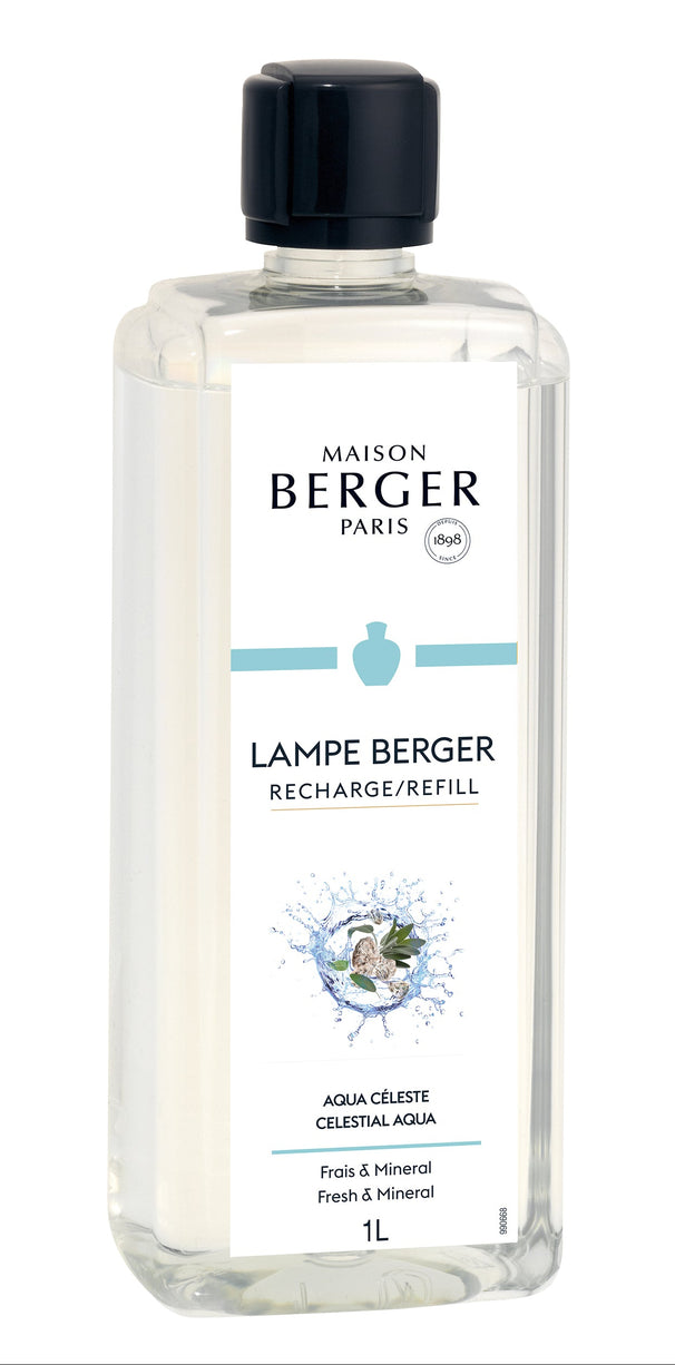 Recharge Maison Berger - Pour lampe a parfum - Celestial Aqua - 1 L