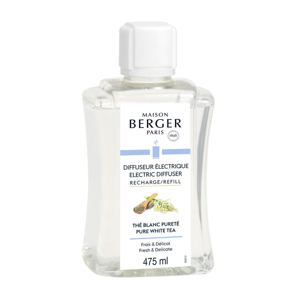 Maison Berger Recharge - pour Diffuseur de Brume - Thé Blanc Pur - 475 ml