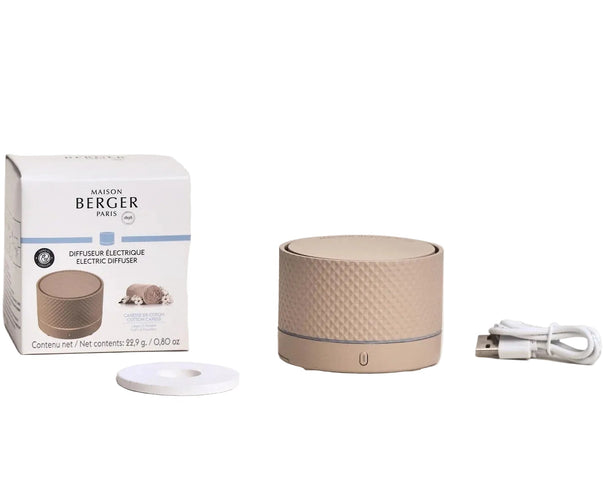 Set de diffuseur d'arômes Maison Berger - Nomad - Cotton Caress - 2ml - 2 pieces