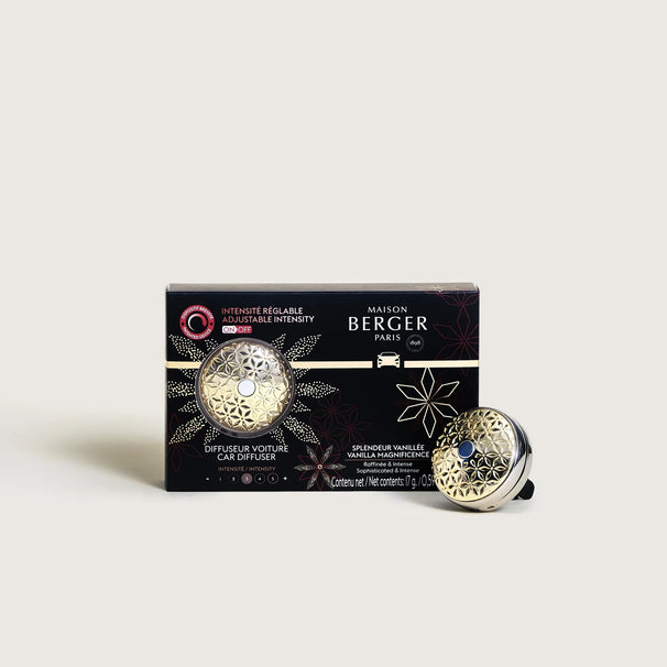 Ensemble de parfum auto Maison Berger - Autodiffuseur - Pomelis - 3 pièces