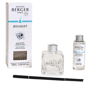 Ensemble de bâtons parfumés Maison Berger - Recharge - Celestial Aqua - 100 ml