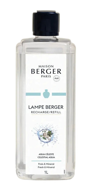 Recharge Maison Berger - Pour lampe a parfum - Celestial Aqua - 1 L