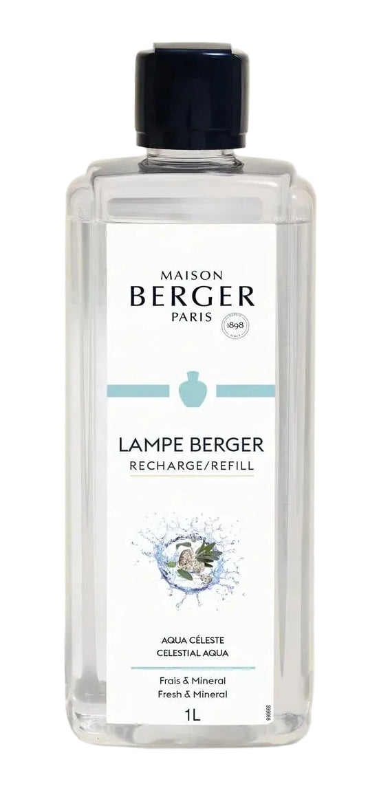 Recharge Maison Berger - Pour lampe a parfum - Celestial Aqua - 1 L