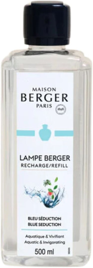 Recharge Maison Berger - Pour lampe a parfum - Bleu Séduction - 500 ml
