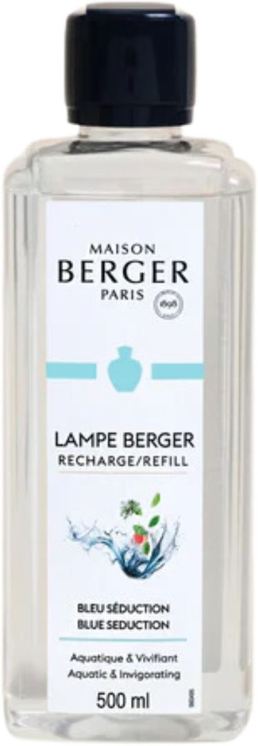 Recharge Maison Berger - Pour lampe a parfum - Bleu Séduction - 500 ml