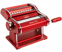 Machine a pâtes Marcato - a rouleaux - Atlas 150 - 203 mm - Rouge
