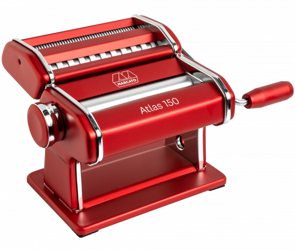 Machine a pâtes Marcato - a rouleaux - Atlas 150 - 203 mm - Rouge