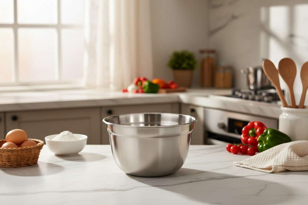 Bol à mélanger Cookinglife - Bol en inox - Ø 17,5 cm - 1000 ml