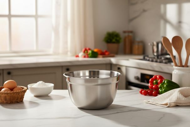 Bol à mélanger Cookinglife - Bol en inox - Ø 17,5 cm - 1000 ml