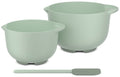 Set de bols à mélanger Mepal Chef It Nordic Sage 3 pièces - Bol 1,5 & 3 litres + Spatule