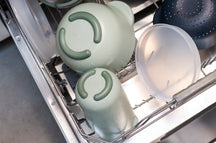 Set de bols à mélanger Mepal Chef It Nordic Sage 2 pièces - Bol avec couvercle 3 litres + Spatule