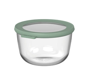 Boîte de conservation en verre Mepal Cirqula Nordic Sage Ronde - 1 litre